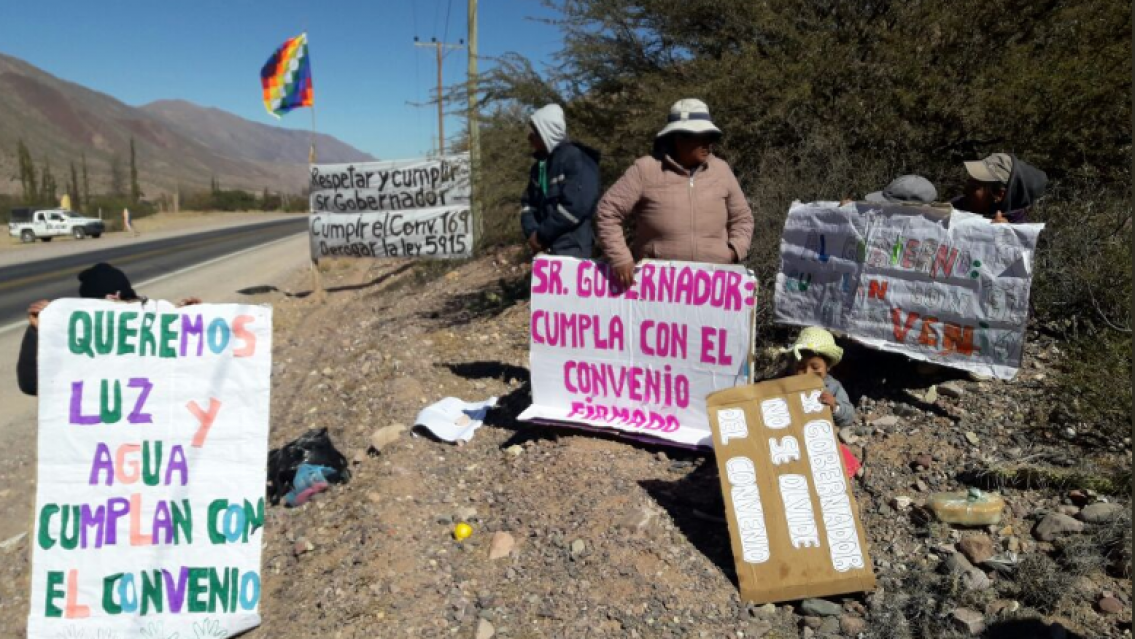 Las comunidades originarias de Jujuy afirmaron que se sienten excluidas con este gobierno