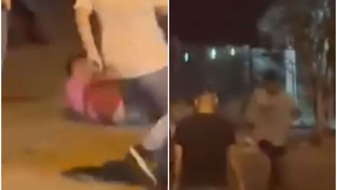 Horror afuera de otro boliche juje�o: Le patearon la cabeza a un chico