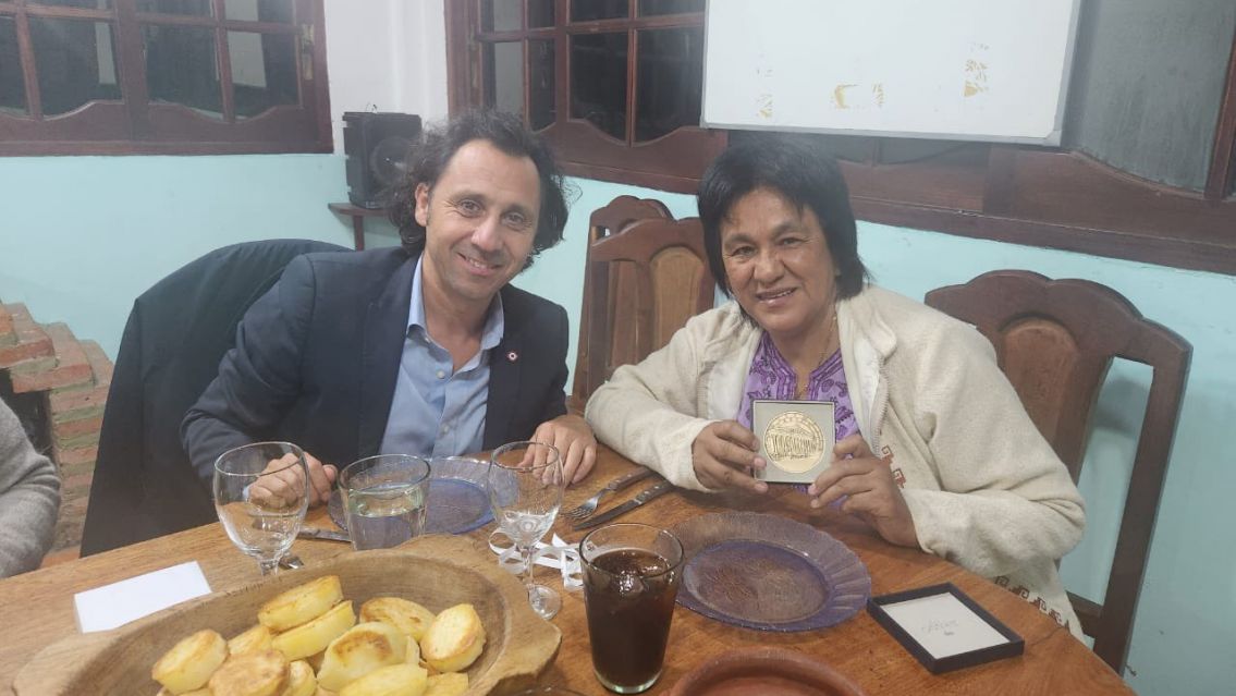 Milagro Sala fue homenajeada por el parlamento francés