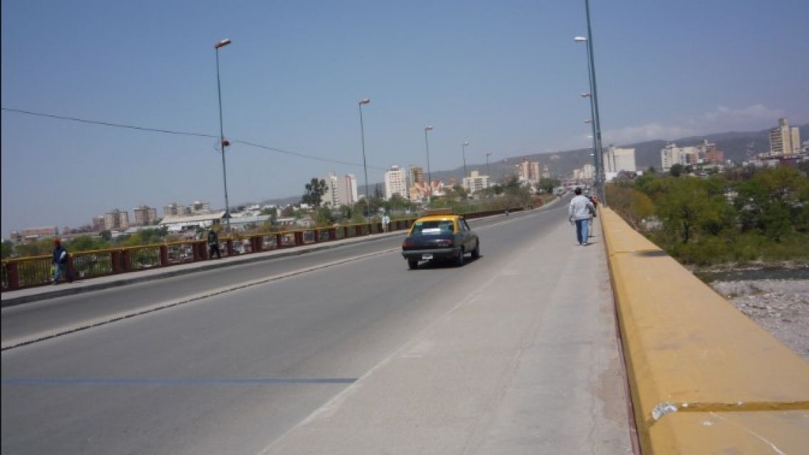 Otra vez en el puente San Martín: Conmoción por lo que pasó el fin de semana