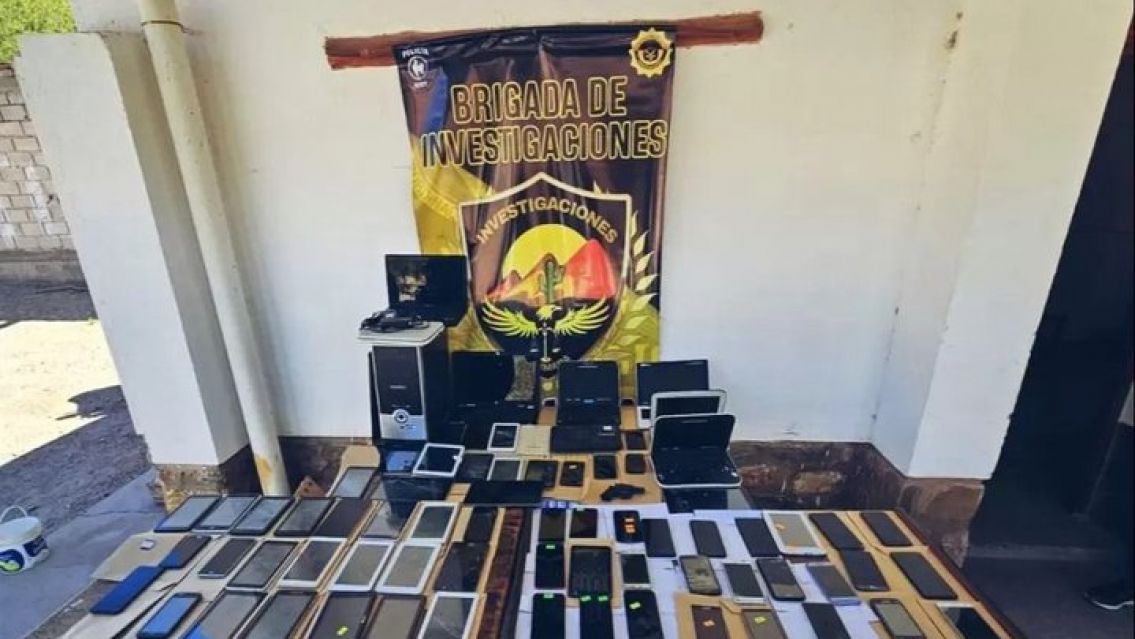 Secuestraron celulares y computadoras robadas en San Salvador de Jujuy y Tilcara