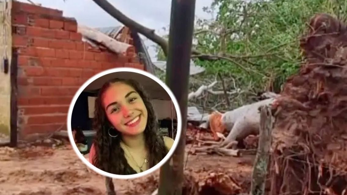 Temporal del horror: joven muri� aplastada por un �rbol que cay� sobre su casa