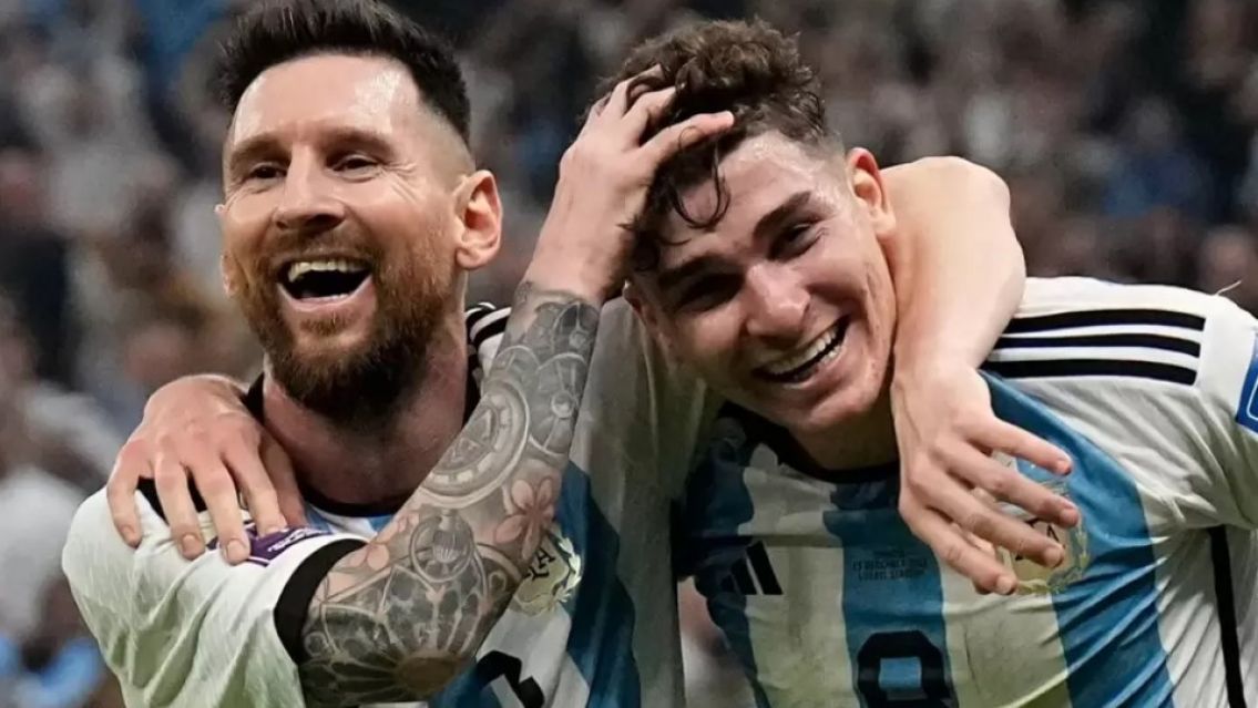 Lionel Messi y Julián Álvarez fueron nominados a los premios The Best del 2023