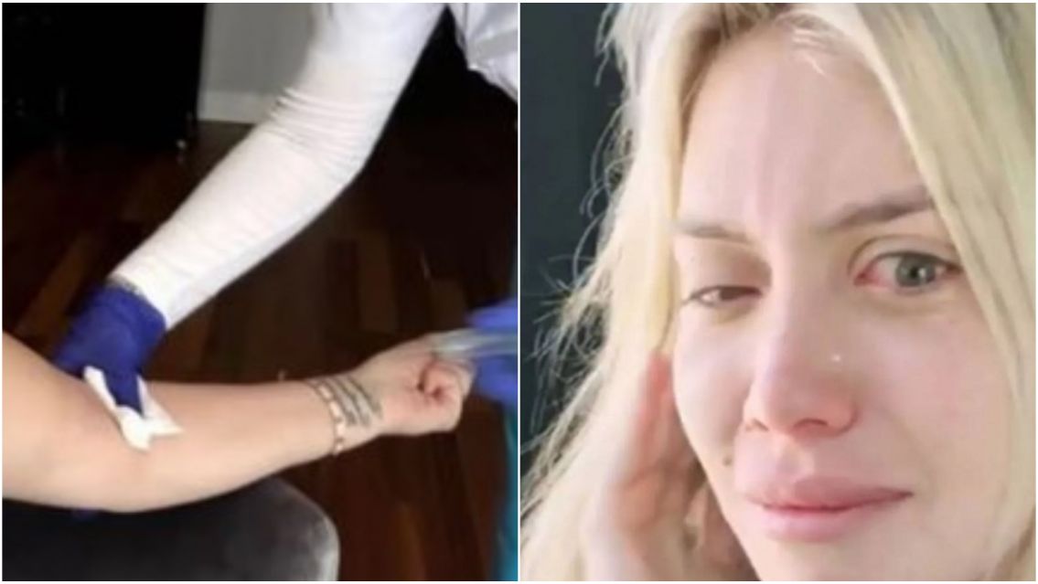 Wanda mostró la chetísima clínica donde empezó su duro tratamiento