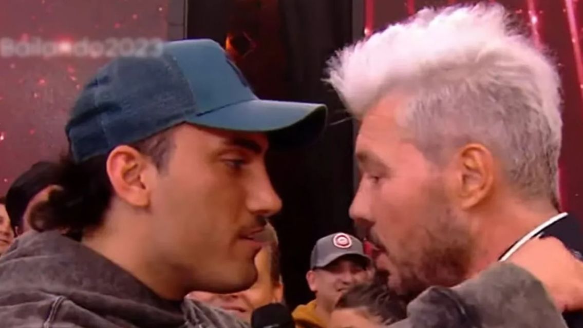 Holder vivi� un tenso momento con Tinelli y qued� al borde de la eliminaci�n en el Bailando