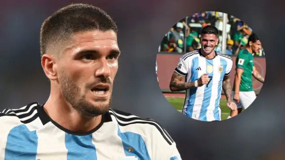 El peor momento de Rodrigo De Paul tras su partido con la Selecci�n Argentina.