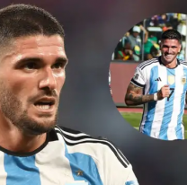El peor momento de Rodrigo De Paul tras su partido con la Selección Argentina.