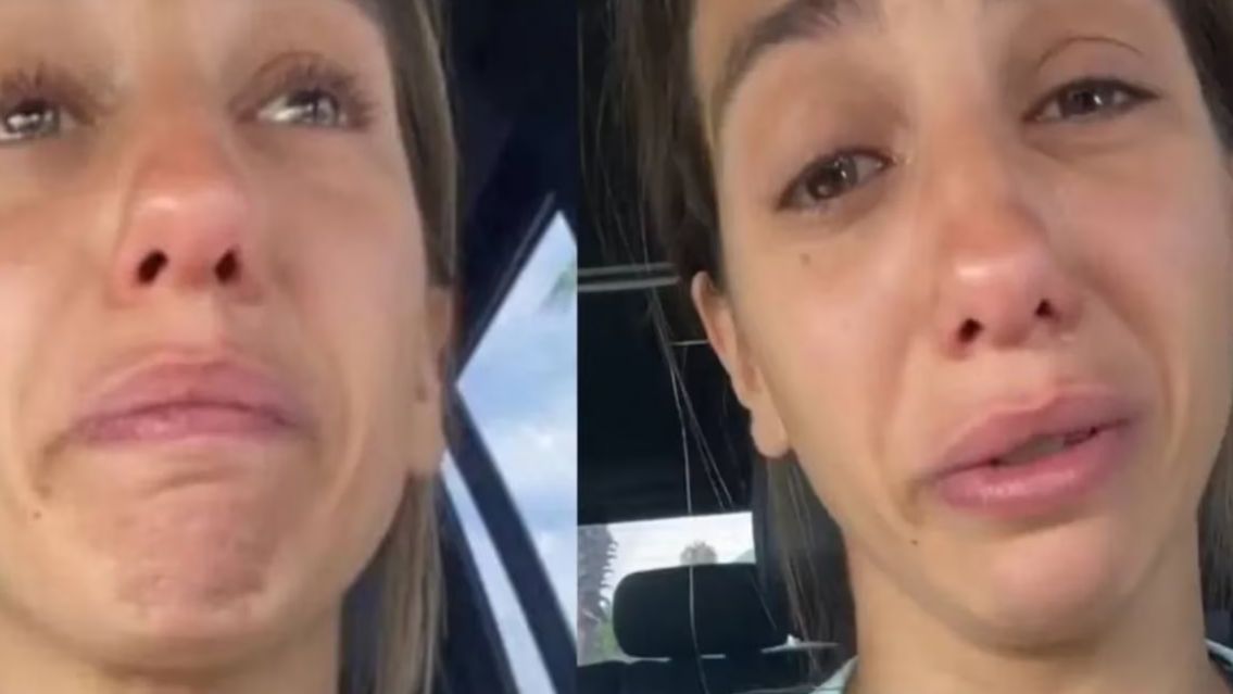 El desconsolado llanto de Cinthia Fern�ndez y sus hijas en Brasil: qu� fue lo que pas�