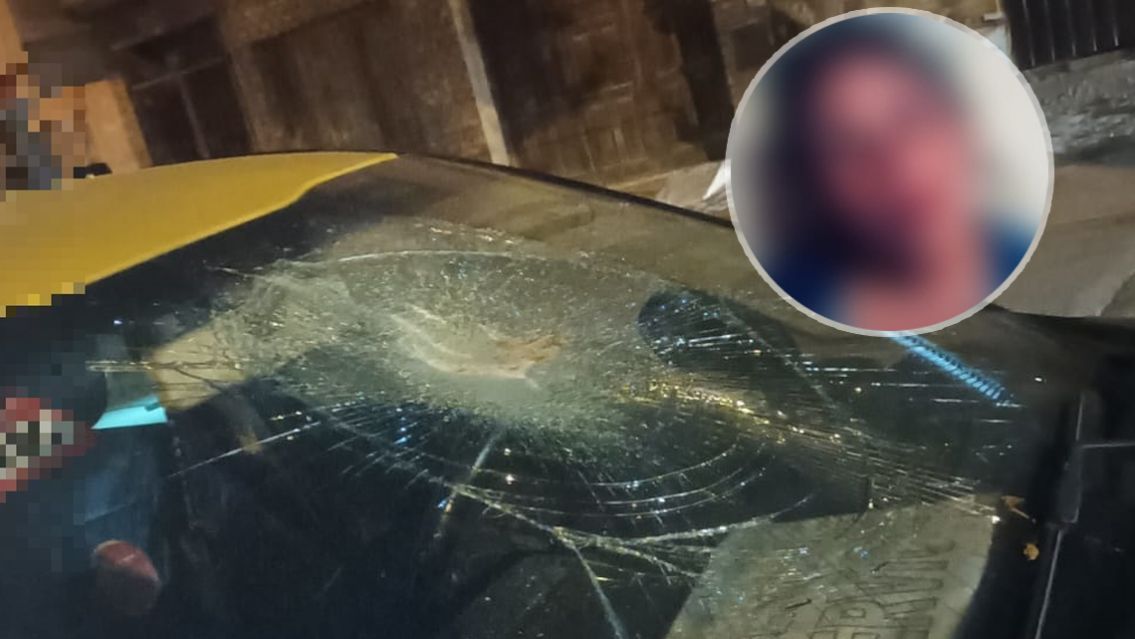 Juje�a se sac�, rompi� un taxi y le quiso robar todo al conductor: no la pod�an parar