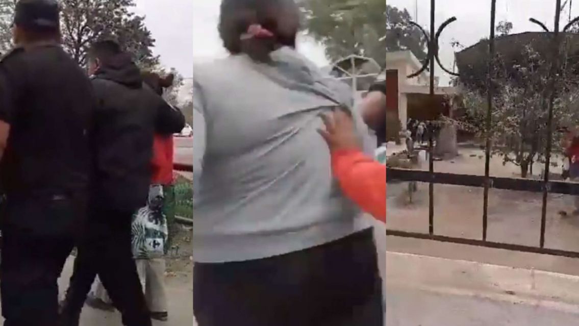 As� se llevaron a la maestra juje�a denunciada por abusos: Casi la linchan