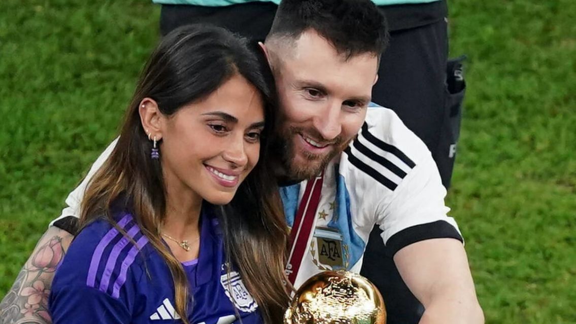 La frase de Messi sobre Antonela que sorprendi� a todos: "Te la regalo"