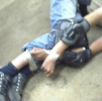 Carnicero "le dio la cana" a un ladrón: lo entregó atado a la policía