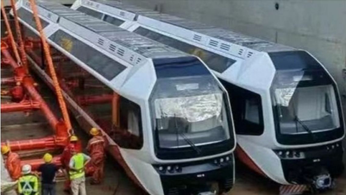 Partieron desde China a Jujuy los dos primeros trenes ligeros inteligentes del pa�s
