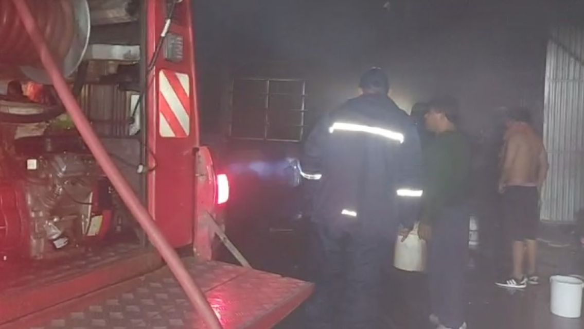 Así empezó el fuego en Perico: Escalofriante video
