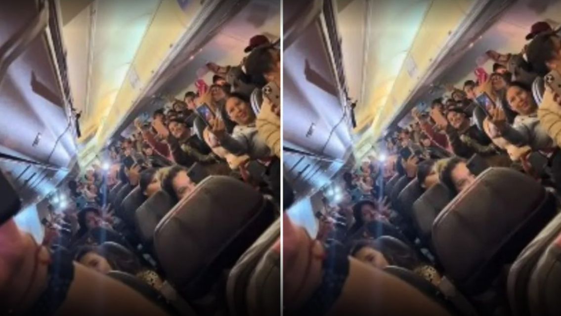 Reconocido cantante se subi� al avi�n y todo el mundo lo reconoci�: "Qu� cante.."