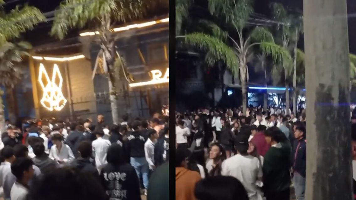 Enojo por el festejo de los estudiantes en un boliche juje�o: Muchos quedaron afuera y cay� la polic�a