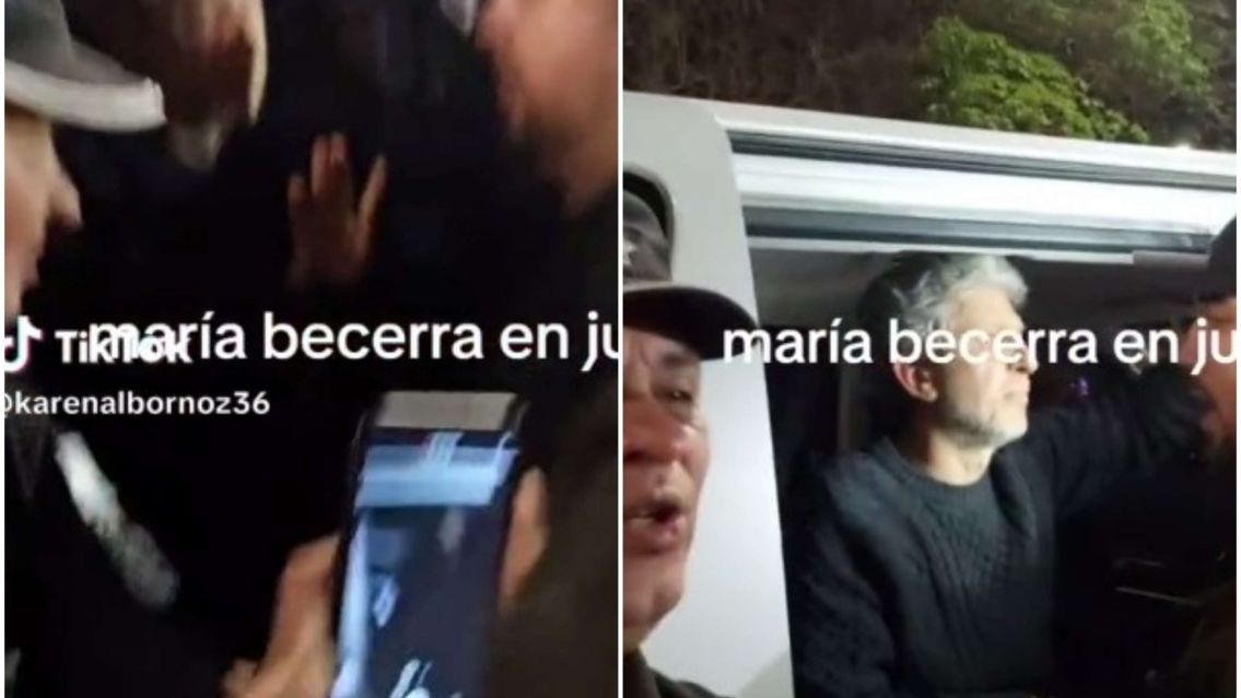 Gritos y llantos: Así llegó María Becerra a Jujuy