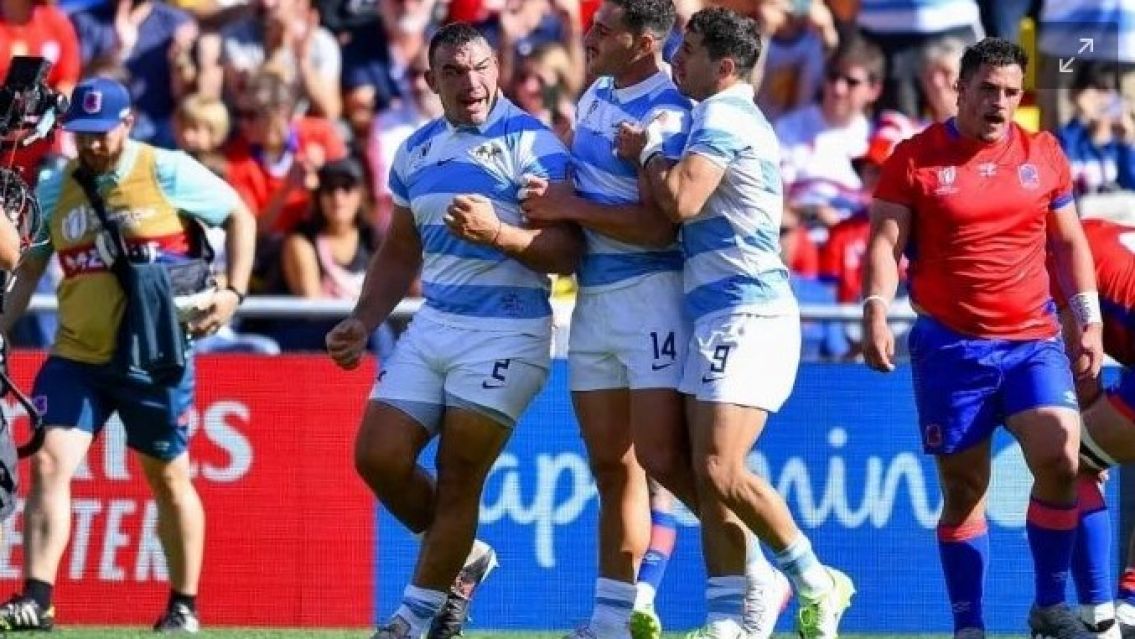 Los Pumas le ganaron a Chile y si vencen a Japón avanzarán a cuartos