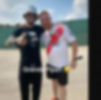 Escándalo en Boca antes de la semifinal: Benedetto apareció abrazado a uno de River