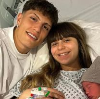 Naci&oacute; el hijo de Garnacho y Eva Garc&iacute;a: eligieron el nombre de uno de los campeones del mundo