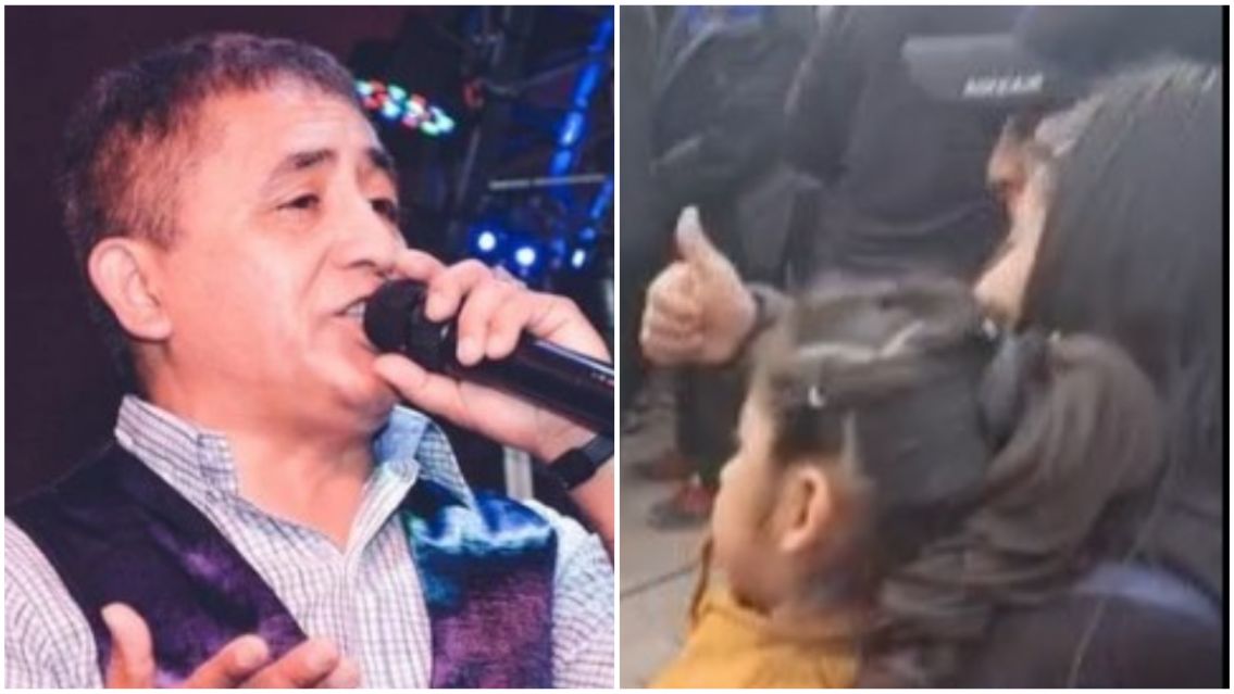 Apareció el doble de Huguito Flores: todo el mundo le pide fotos y que cante