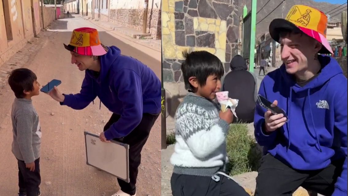 Famoso influencer le cumpli� el sue�o a un juje�ito: "es un d�a muy feliz"