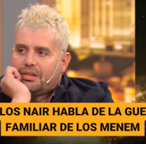 Zulemita puso cosas a su nombre antes de que Menem muera, Carlos Nair indignado por la herencia