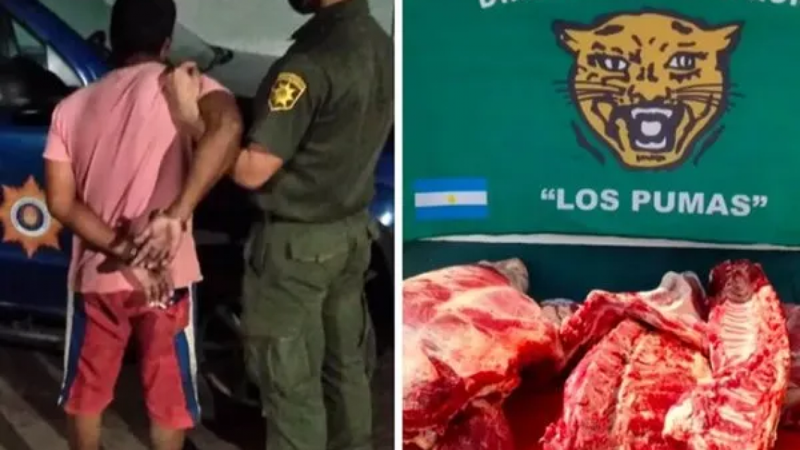 Ins�lito: jugaban un picadito de f�tbol y detuvieron al arquero porque se rob� una vaca 