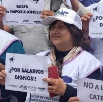 Salud se volvi&oacute; a manifestar en Jujuy: ruidazo por los salarios