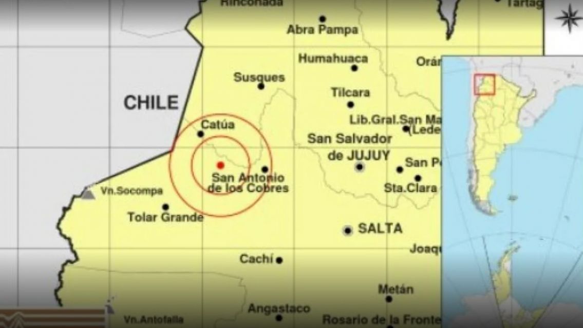 Salta se sacudi� a la siesta con un intenso temblor: tambi�n se sinti� en Jujuy