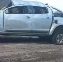 Murió una nena en un terrible vuelco: Hay 9 heridos