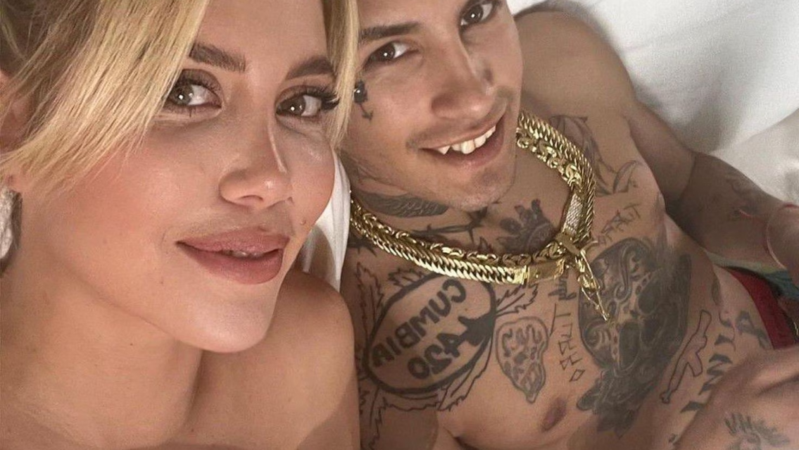 L-Gante mostró los chats con Wanda Nara que confirman el "noviazgo" que tuvieron