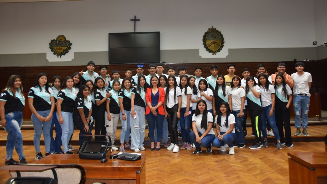 Estudiantes secundarios visitaron la Legislatura: "Es importante que ellos..."