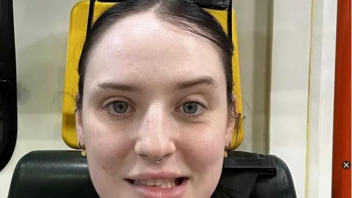 Ella pensaba que era un resfr�o y en el hospital le dieron una noticia terrible