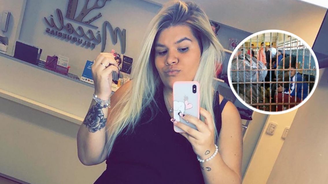 More Rial fue a la c�rcel y filtraron la foto que la mand� al frente: "Con su chongo..."