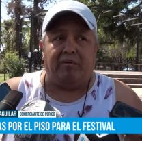Quiso vender en un festival de San Pedro y Bravo le cobra 60 mil pesos