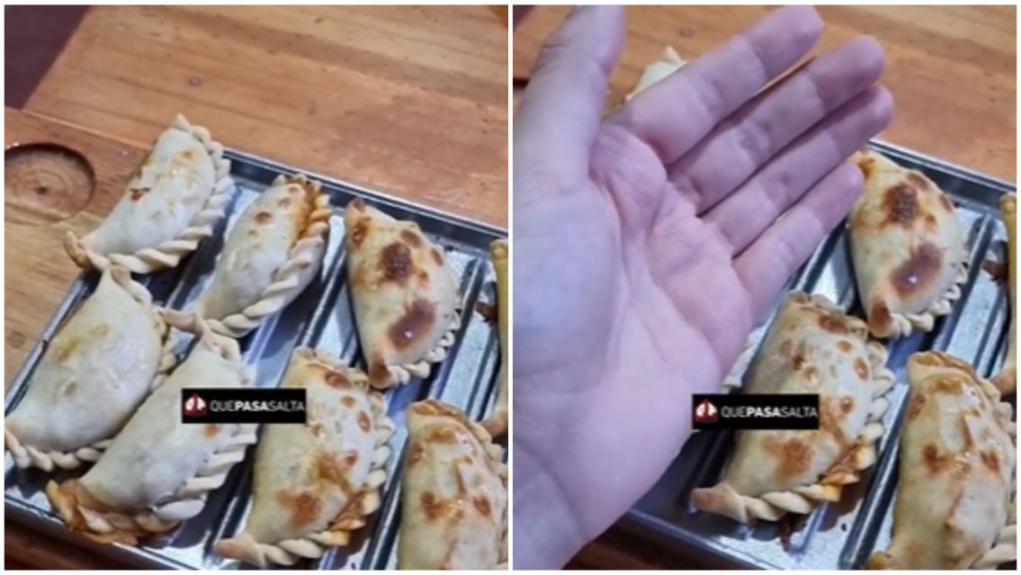 Salteños vinieron a Jujuy y armaron un escándalo por el tamaño de las empanadas: "Son de copetín"