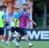 Messi de titular para enfrentar a Perú: así es la formación