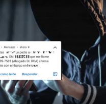 El mensaje que mete miedo a varios, pero es una estafa: de qui&eacute;n es el n&uacute;mero