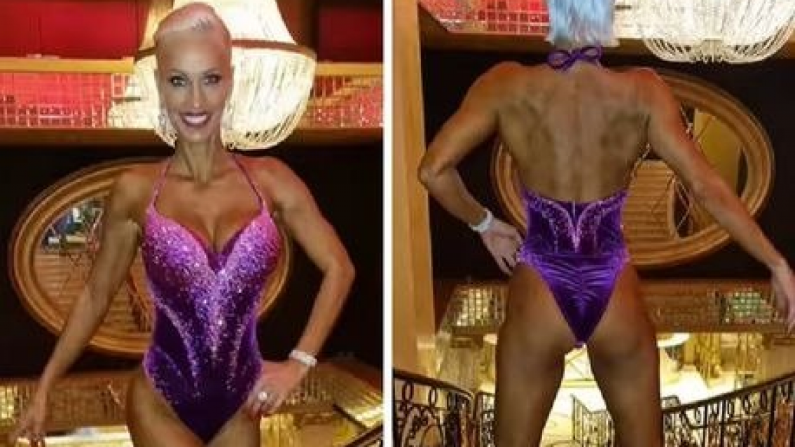 Disciplina y cambio radical: Indrig Grudke ya no es más modelo, ahora es fisicoculturista