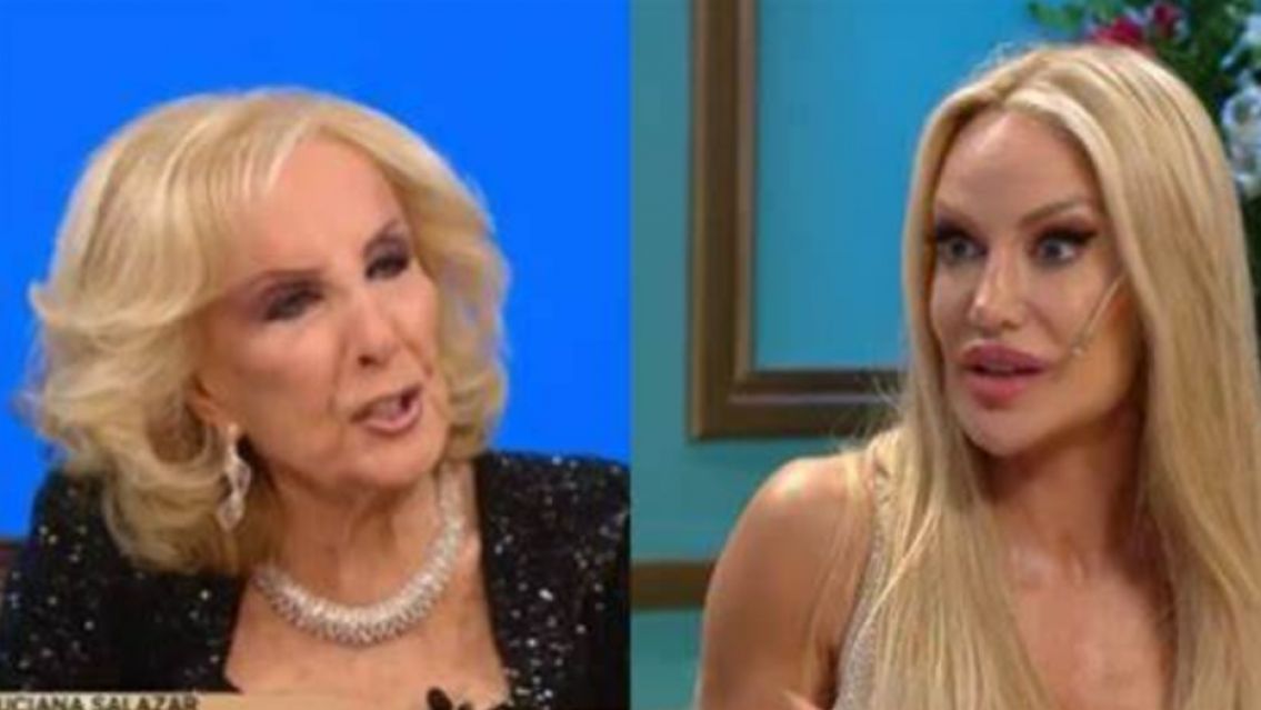 "No te veo trabajar mucho", el durísimo comentario de Mirtha Legrand que incomodó a Luciana Salazar