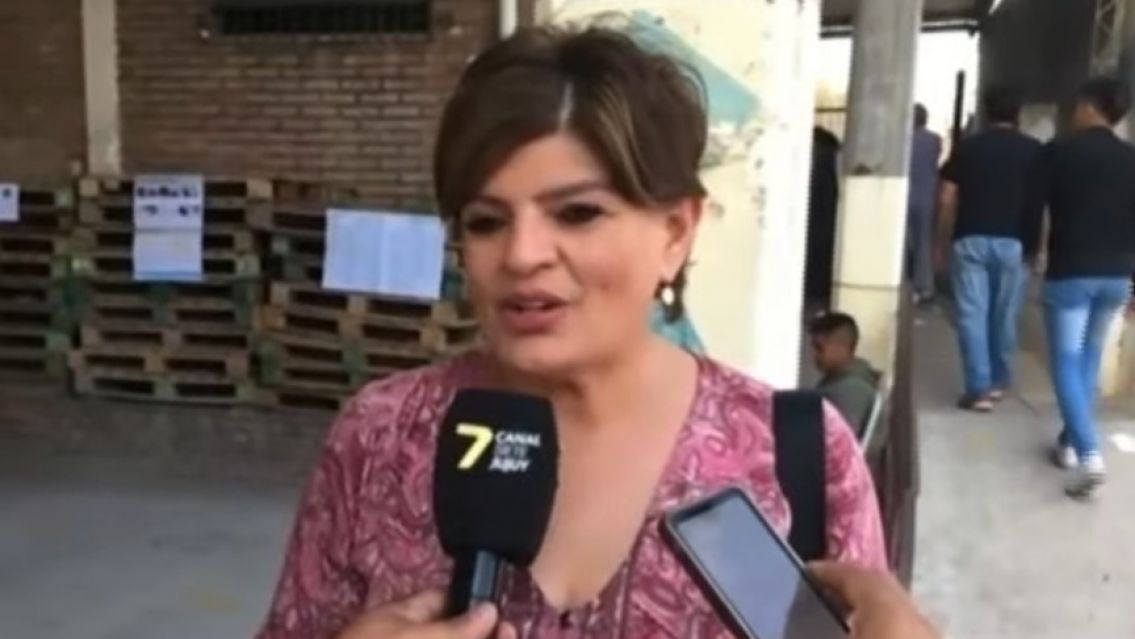 Ya votó la ministra María Inés Zigarán, candidata a una banca en el PARLASUR