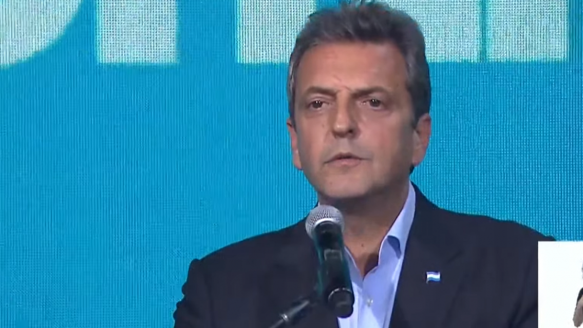 Sergio Massa: "La grieta se muri�"