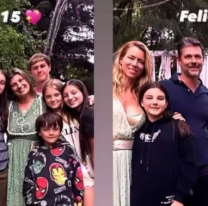 Indiana Cubero ahora sí festejó sus 15 con Nicole Neumann y el papá está re caliente