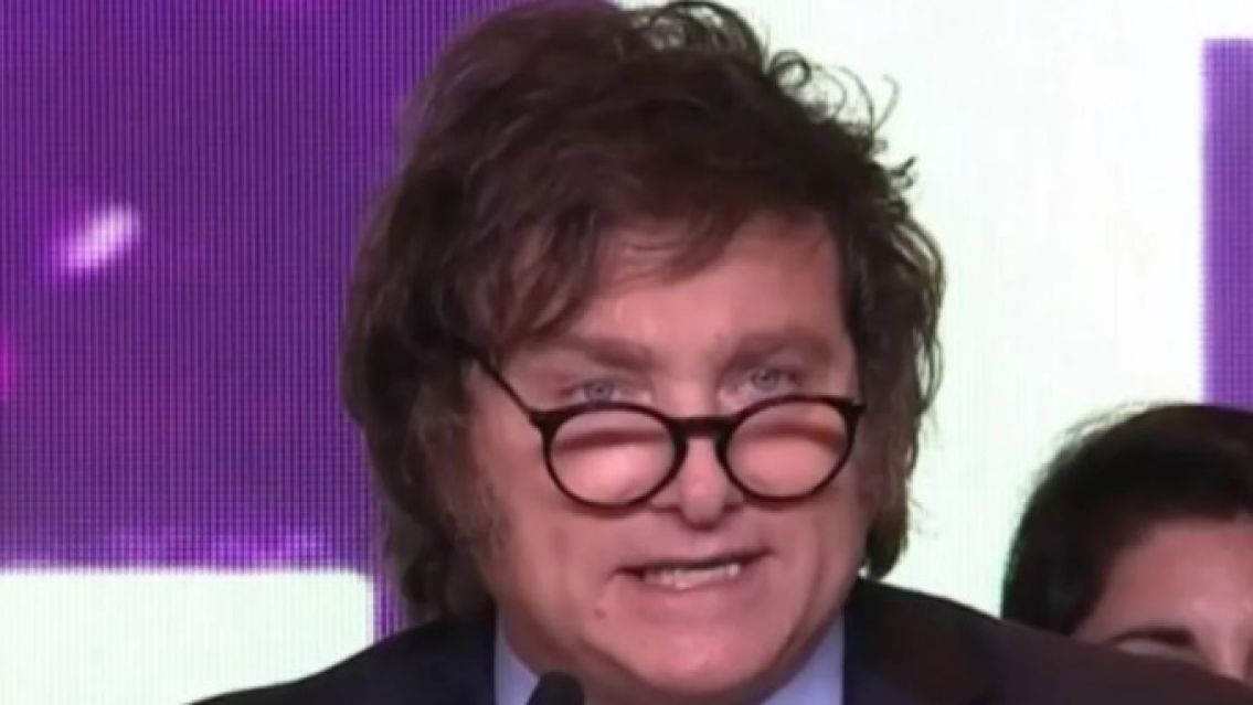 Javier Milei: "Vinimos a disputarle el poder a lo m�s nefasto de la democracia"