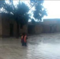 Intensas lluvias en La Quiaca: hubo derrumbes anegamientos y cortes de luz