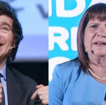 Bullrich va con Milei: Se parte Juntos por el Cambio