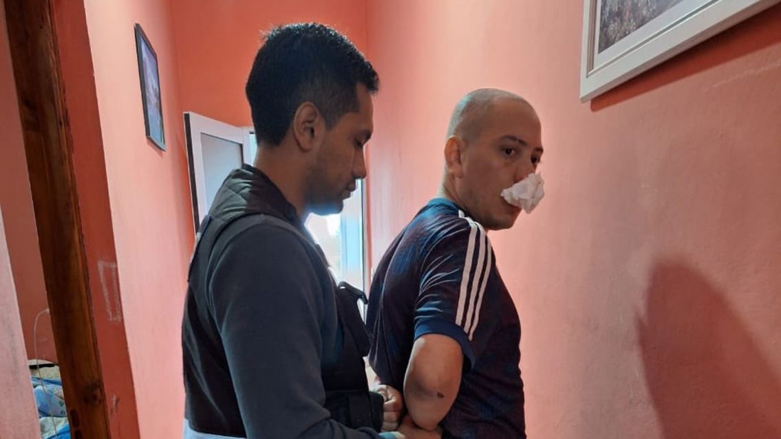 Se le acab� el chiste: detuvieron a "Semilla", el pistolero del bar