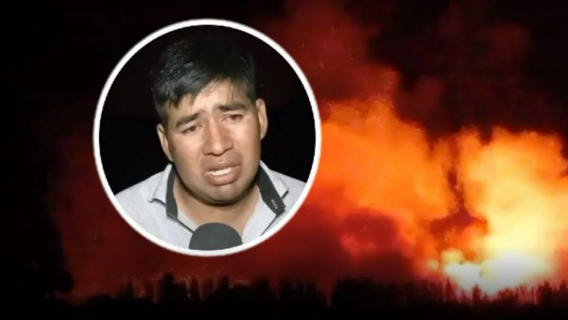 "Los animales se quemaron vivos": desgarrador relato del incendio en Cafayate