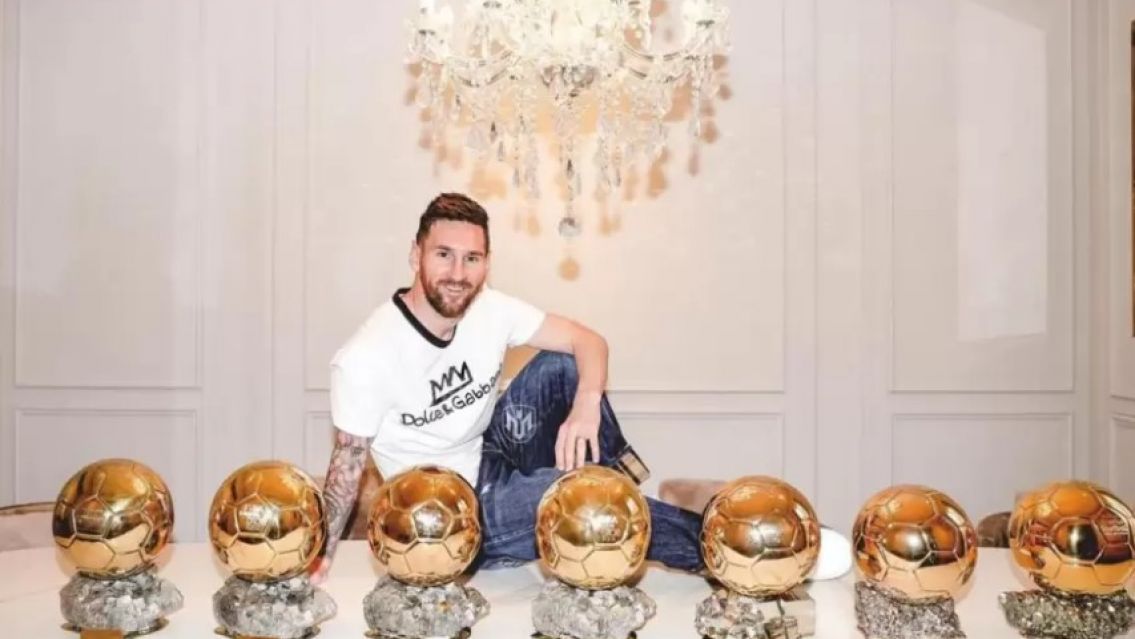 D�a y hora de la entrega del Bal�n de Oro 2023 que tiene a Lionel Messi como m�ximo favorito